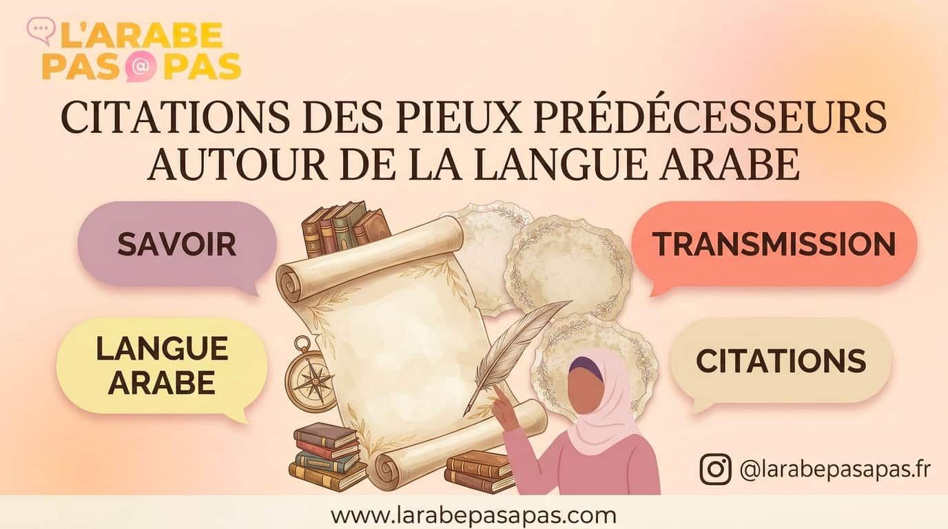 Citations des pieux prédécesseurs sur la langue arabe