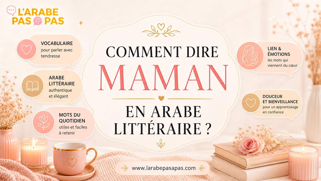 Comment dire maman en arabe littéraire ? Oumm, oummî et leurs secrets
