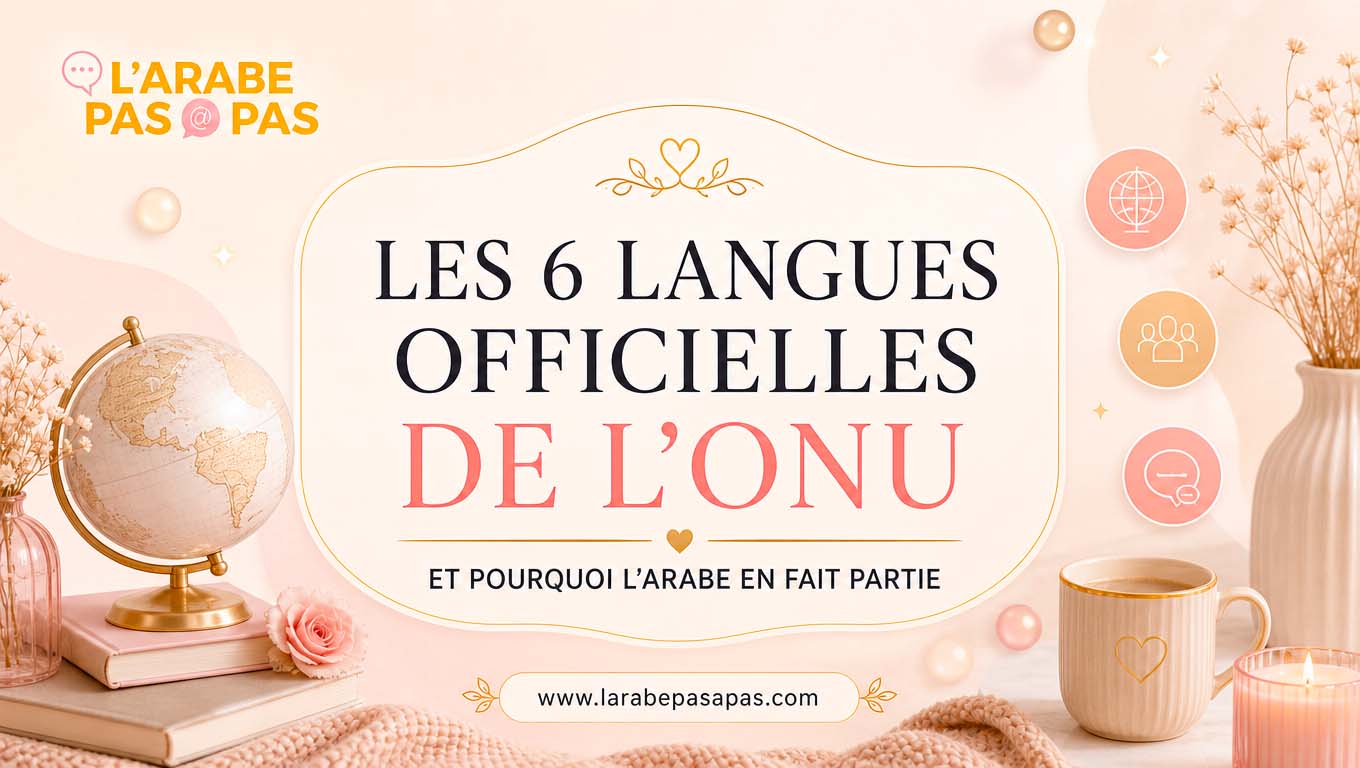 Les 6 langues officielles de l'ONU : et pourquoi l'arabe en fait partie